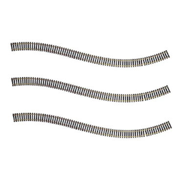 TRILHO FLEXÍVEL DE LATÃO 880MM CADA COM 3 PEÇAS ESCALA HO 1/87 FRATESCHI FRA 4880 3